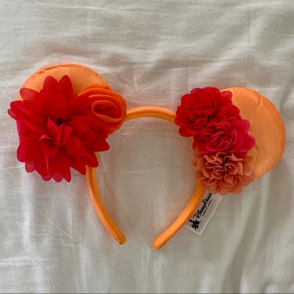 Disney Accessories - Disney Floral Ear Headband - Mickey Ears